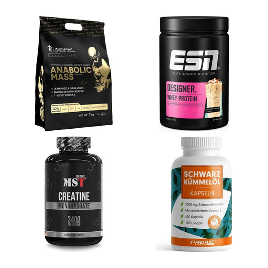 Masseaufbau für Fortgeschrittene: Kevin Levrone Anabolic + 3 weitere – alle enthaltenen Artikel