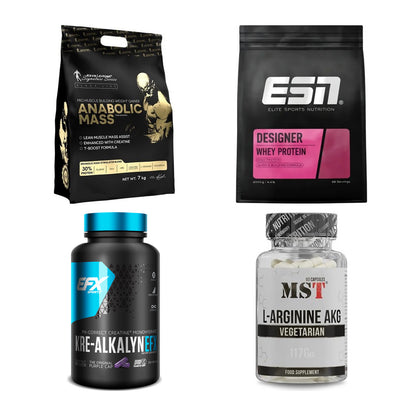 Masseaufbau für Fortgeschrittene: Kevin Levrone Anabolic + 3 weitere – alle enthaltenen Artikel