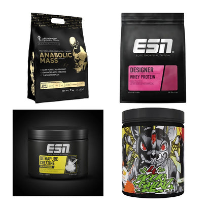 Masseaufbau für Fortgeschrittene: Kevin Levrone Anabolic + 3 weitere – alle enthaltenen Artikel