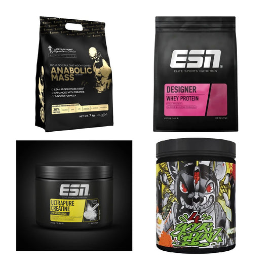 Masseaufbau für Fortgeschrittene: Kevin Levrone Anabolic + 3 weitere – alle enthaltenen Artikel
