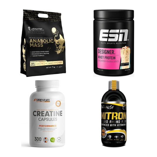 Masseaufbau für Fortgeschrittene: Kevin Levrone Anabolic + 3 weitere – alle enthaltenen Artikel