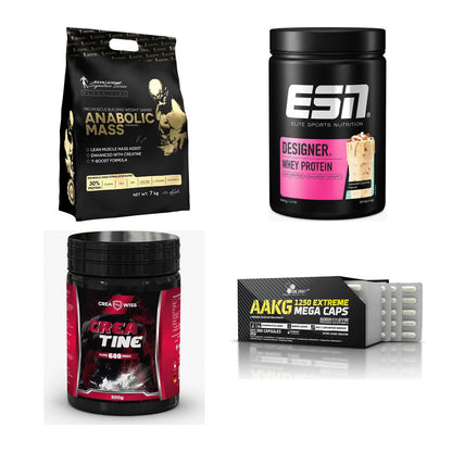 Masseaufbau für Fortgeschrittene: Kevin Levrone Anabolic + 3 weitere – alle enthaltenen Artikel