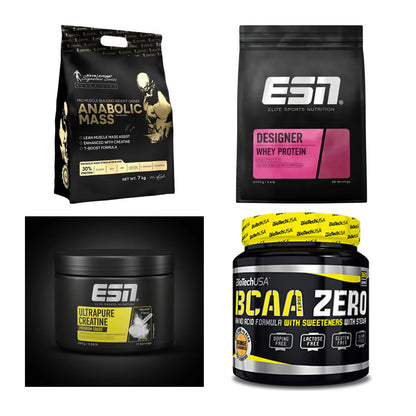 Masseaufbau für Fortgeschrittene: Kevin Levrone Anabolic + 3 weitere – alle enthaltenen Artikel