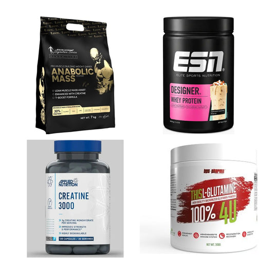 Masseaufbau für Fortgeschrittene: Kevin Levrone Anabolic + 3 weitere – alle enthaltenen Artikel