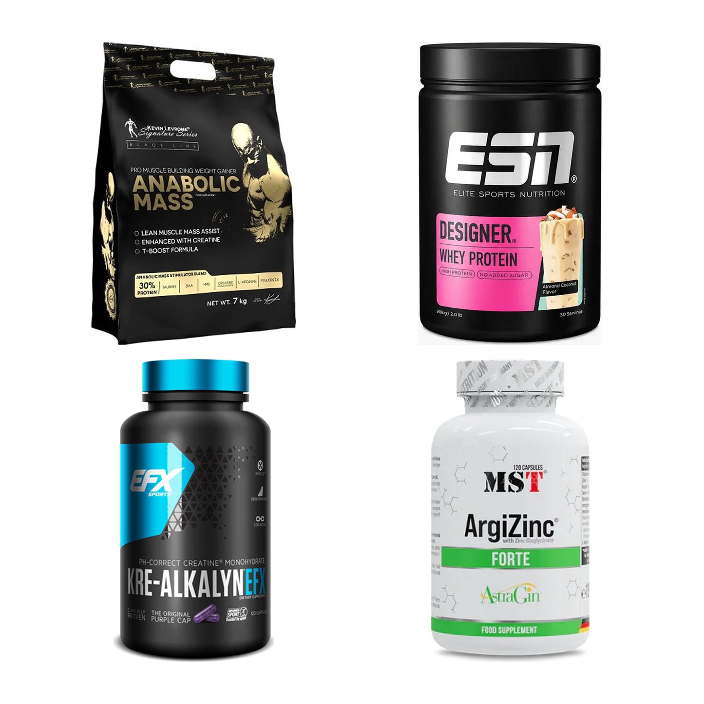 Masseaufbau für Fortgeschrittene: Kevin Levrone Anabolic + 3 weitere – alle enthaltenen Artikel