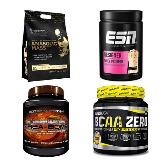 Masseaufbau für Fortgeschrittene: Kevin Levrone Anabolic + 3 weitere – alle enthaltenen Artikel