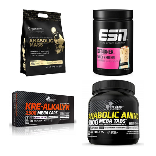 Masseaufbau für Fortgeschrittene: Kevin Levrone Anabolic + 3 weitere – alle enthaltenen Artikel