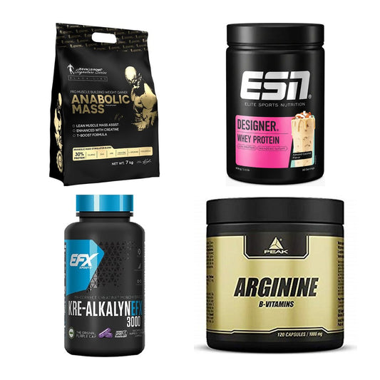 Masseaufbau für Fortgeschrittene: Kevin Levrone Anabolic + 3 weitere – alle enthaltenen Artikel