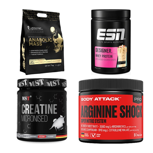 Masseaufbau für Fortgeschrittene: Kevin Levrone Anabolic + 3 weitere – alle enthaltenen Artikel