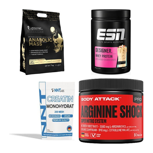 Masseaufbau für Fortgeschrittene: Kevin Levrone Anabolic + 3 weitere – alle enthaltenen Artikel