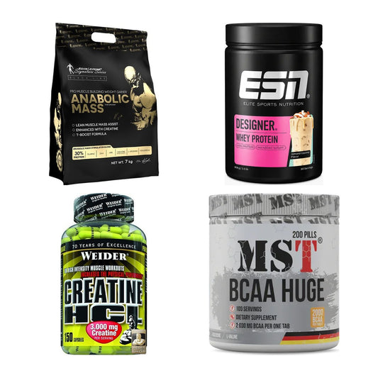 Masseaufbau für Fortgeschrittene: Kevin Levrone Anabolic + 3 weitere – alle enthaltenen Artikel