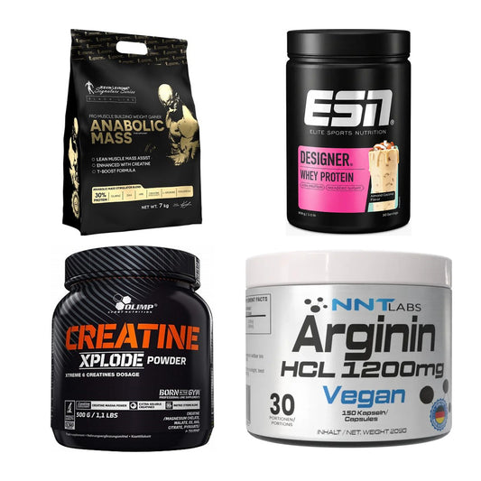 Masseaufbau für Fortgeschrittene: Kevin Levrone Anabolic + 3 weitere – alle enthaltenen Artikel
