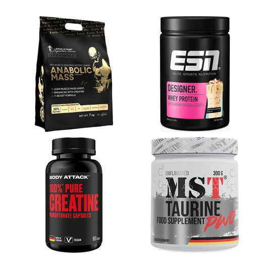 Masseaufbau für Fortgeschrittene: Kevin Levrone Anabolic + 3 weitere – alle enthaltenen Artikel