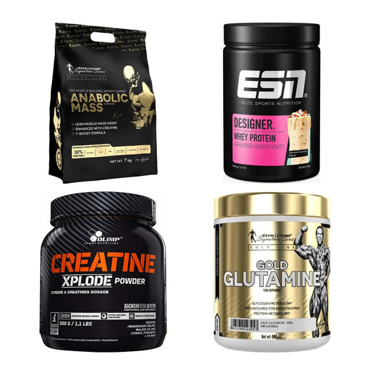 Masseaufbau für Fortgeschrittene: Kevin Levrone Anabolic + 3 weitere – alle enthaltenen Artikel