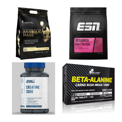 Masseaufbau für Fortgeschrittene: Kevin Levrone Anabolic + 3 weitere – alle enthaltenen Artikel