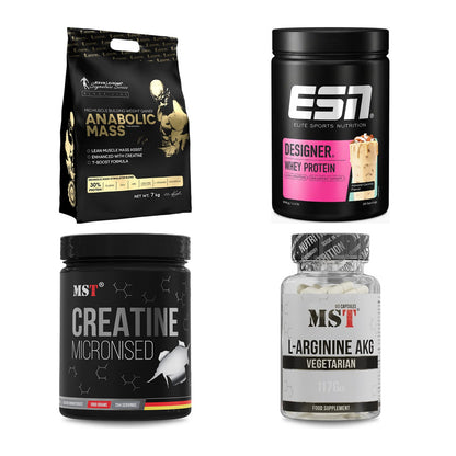 Masseaufbau für Fortgeschrittene: Kevin Levrone Anabolic + 3 weitere – alle enthaltenen Artikel