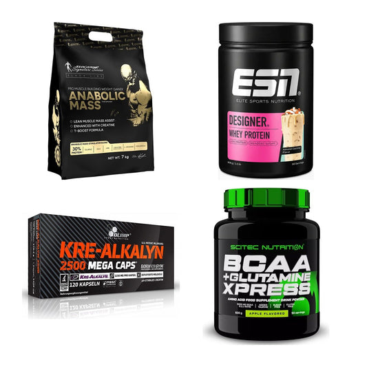 Masseaufbau für Fortgeschrittene: Kevin Levrone Anabolic + 3 weitere – alle enthaltenen Artikel
