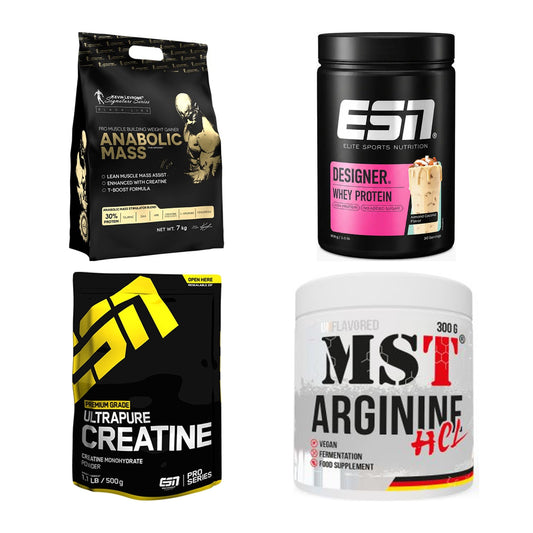 Masseaufbau für Fortgeschrittene: Kevin Levrone Anabolic + 3 weitere – alle enthaltenen Artikel