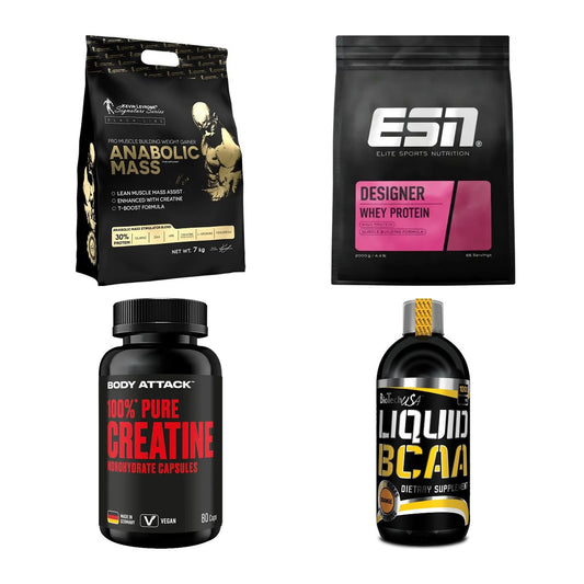 Masseaufbau für Fortgeschrittene: Kevin Levrone Anabolic + 3 weitere – alle enthaltenen Artikel