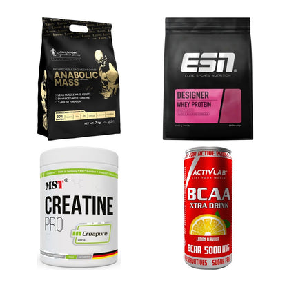 Masseaufbau für Fortgeschrittene: Kevin Levrone Anabolic + 3 weitere – alle enthaltenen Artikel
