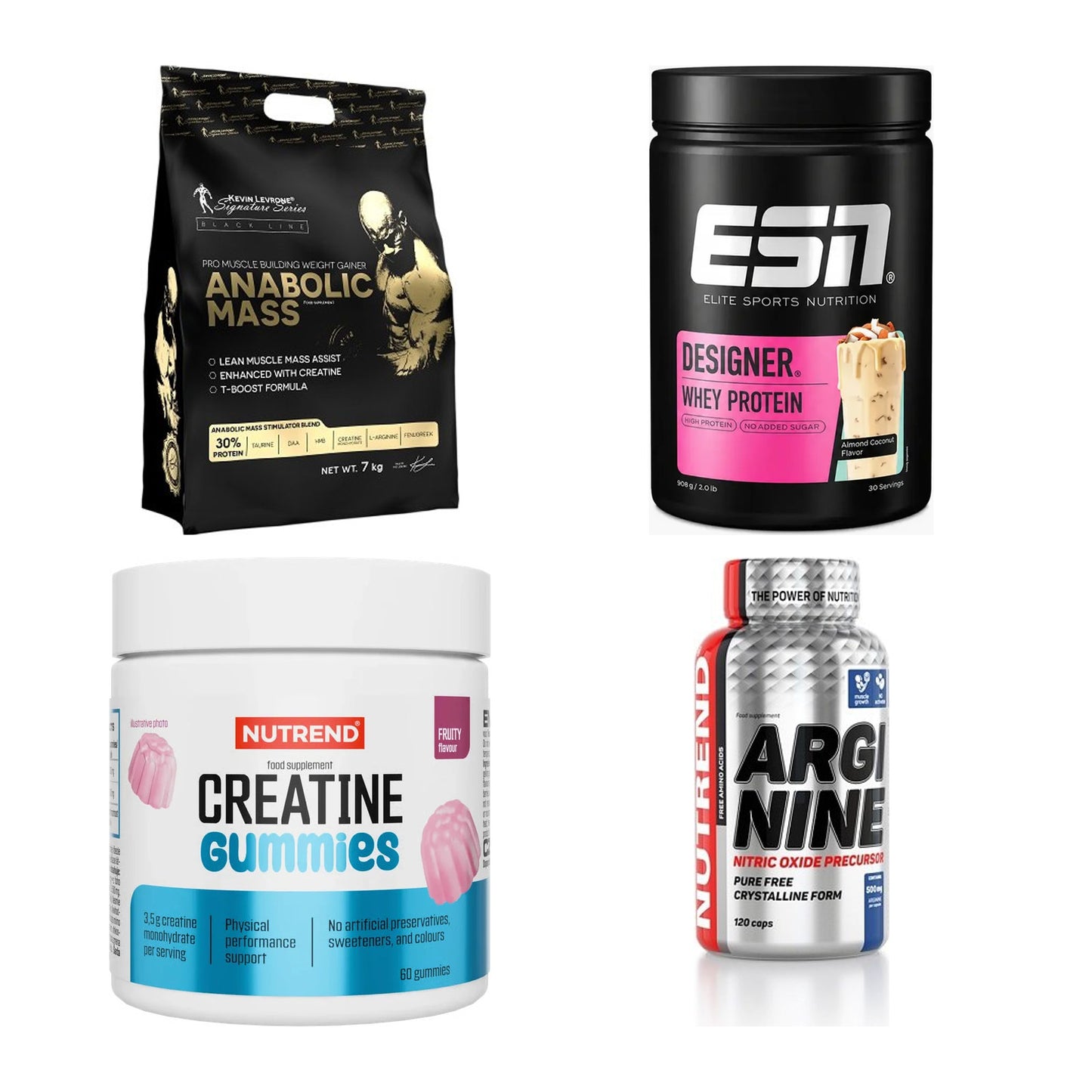 Masseaufbau für Fortgeschrittene: Kevin Levrone Anabolic + 3 weitere – alle enthaltenen Artikel