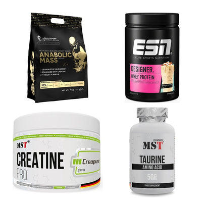 Masseaufbau für Fortgeschrittene: Kevin Levrone Anabolic + 3 weitere – alle enthaltenen Artikel
