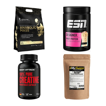 Masseaufbau für Fortgeschrittene: Kevin Levrone Anabolic + 3 weitere – alle enthaltenen Artikel