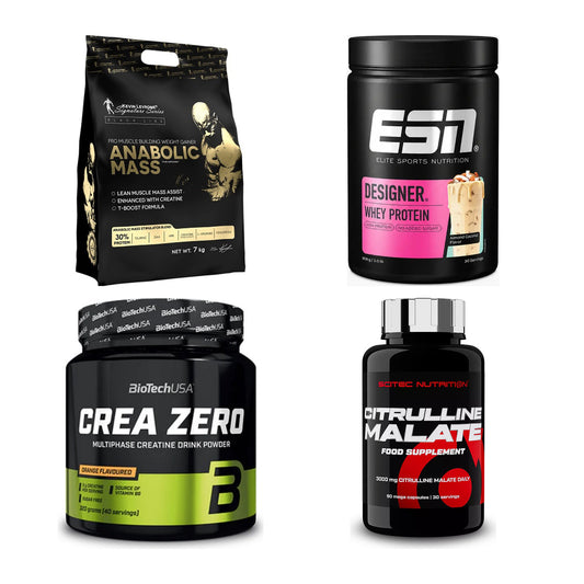 Masseaufbau für Fortgeschrittene: Kevin Levrone Anabolic + 3 weitere – alle enthaltenen Artikel