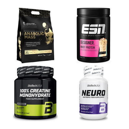 Masseaufbau für Fortgeschrittene: Kevin Levrone Anabolic + 3 weitere – alle enthaltenen Artikel