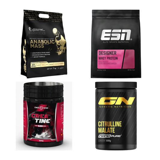 Masseaufbau für Fortgeschrittene: Kevin Levrone Anabolic + 3 weitere – alle enthaltenen Artikel