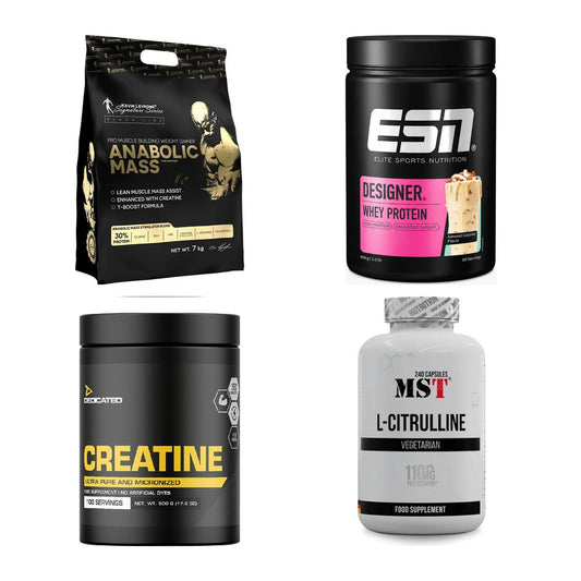 Masseaufbau für Fortgeschrittene: Kevin Levrone Anabolic + 3 weitere – alle enthaltenen Artikel