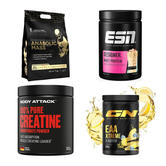 Masseaufbau für Fortgeschrittene: Kevin Levrone Anabolic + 3 weitere – alle enthaltenen Artikel