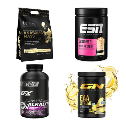 Masseaufbau für Fortgeschrittene: Kevin Levrone Anabolic + 3 weitere – alle enthaltenen Artikel