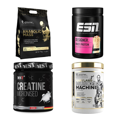 Masseaufbau für Fortgeschrittene: Kevin Levrone Anabolic + 3 weitere – alle enthaltenen Artikel