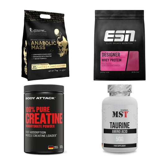 Masseaufbau für Fortgeschrittene: Kevin Levrone Anabolic + 3 weitere – alle enthaltenen Artikel