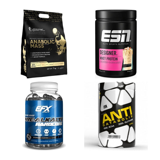Masseaufbau für Fortgeschrittene: Kevin Levrone Anabolic + 3 weitere – alle enthaltenen Artikel