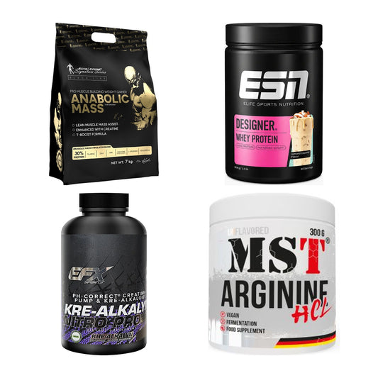 Masseaufbau für Fortgeschrittene: Kevin Levrone Anabolic + 3 weitere – alle enthaltenen Artikel