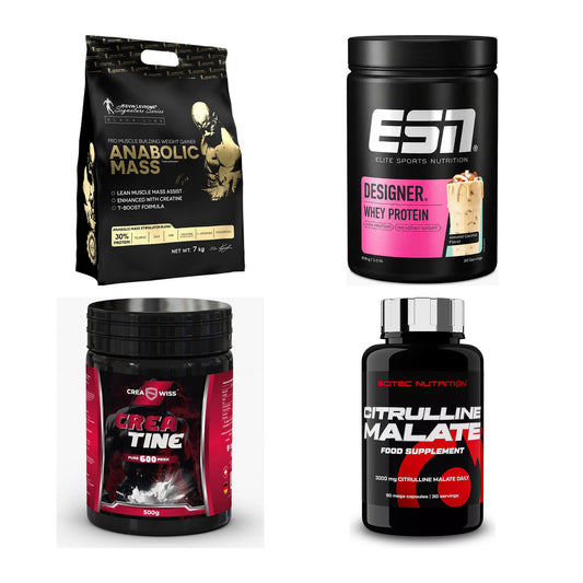 Masseaufbau für Fortgeschrittene: Kevin Levrone Anabolic + 3 weitere – alle enthaltenen Artikel