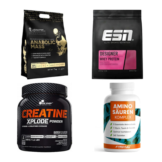 Masseaufbau für Fortgeschrittene: Kevin Levrone Anabolic + 3 weitere – alle enthaltenen Artikel