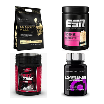 Masseaufbau für Fortgeschrittene: Kevin Levrone Anabolic + 3 weitere – alle enthaltenen Artikel