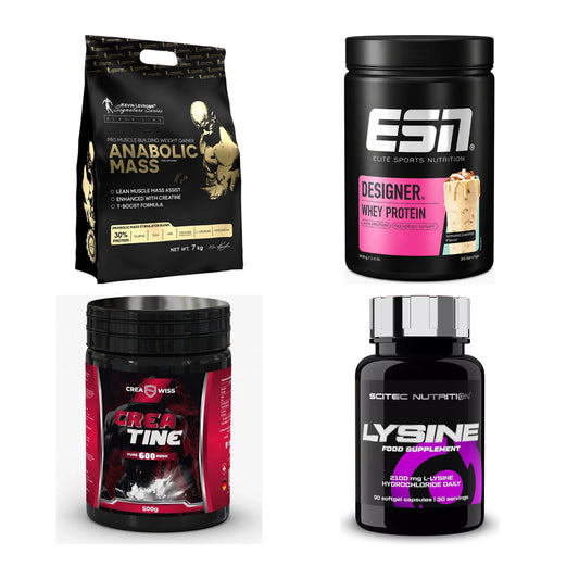 Masseaufbau für Fortgeschrittene: Kevin Levrone Anabolic + 3 weitere – alle enthaltenen Artikel