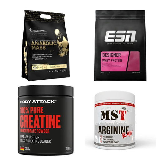 Masseaufbau für Fortgeschrittene: Kevin Levrone Anabolic + 3 weitere – alle enthaltenen Artikel
