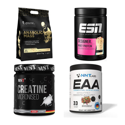 Masseaufbau für Fortgeschrittene: Kevin Levrone Anabolic + 3 weitere – alle enthaltenen Artikel