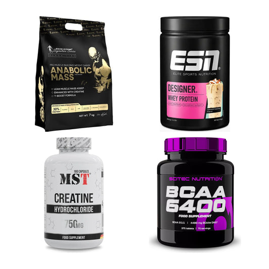 Masseaufbau für Fortgeschrittene: Kevin Levrone Anabolic + 3 weitere – alle enthaltenen Artikel