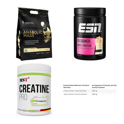 Masseaufbau für Fortgeschrittene: Kevin Levrone Anabolic + 3 weitere – alle enthaltenen Artikel