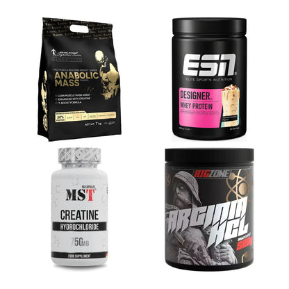 Masseaufbau für Fortgeschrittene: Kevin Levrone Anabolic + 3 weitere – alle enthaltenen Artikel