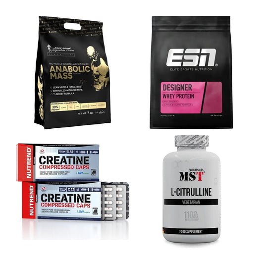 Masseaufbau für Fortgeschrittene: Kevin Levrone Anabolic + 3 weitere – alle enthaltenen Artikel