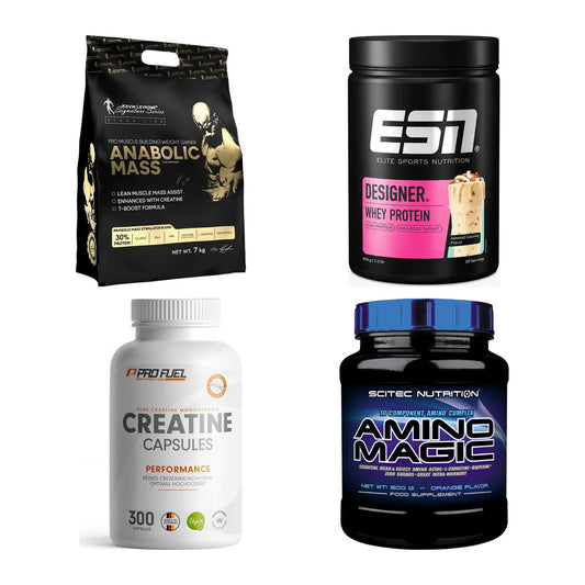 Masseaufbau für Fortgeschrittene: Kevin Levrone Anabolic + 3 weitere – alle enthaltenen Artikel