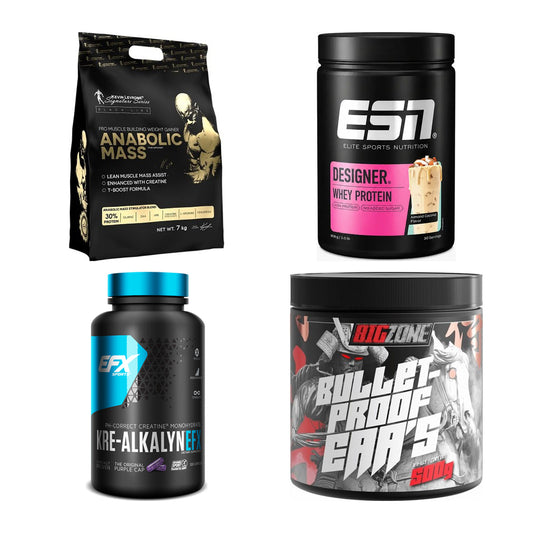 Masseaufbau für Fortgeschrittene: Kevin Levrone Anabolic + 3 weitere – alle enthaltenen Artikel