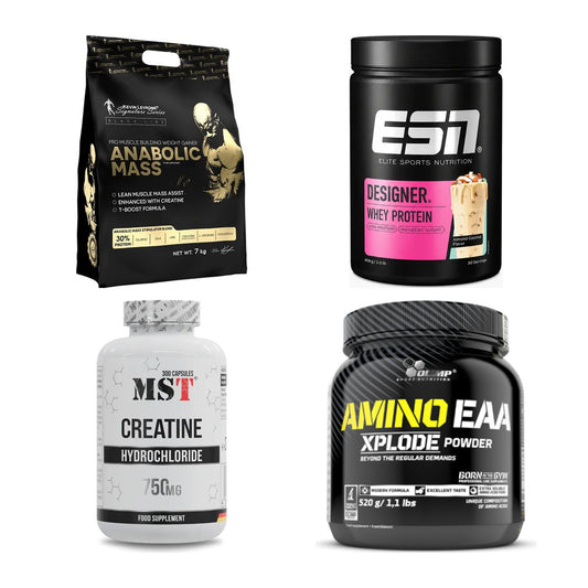Masseaufbau für Fortgeschrittene: Kevin Levrone Anabolic + 3 weitere – alle enthaltenen Artikel